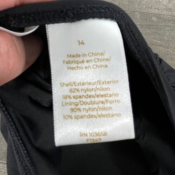 NEW Anne Cole Twist Front Shirred One Piece Swimsuit - Picture 10 of 10